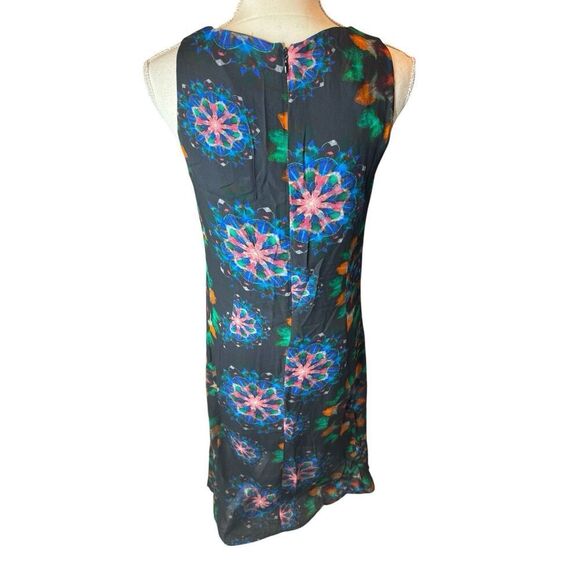 Desigual Multicolored Long Midi Dress Art To Wear Designer Size 42 - Picture 3 of 6